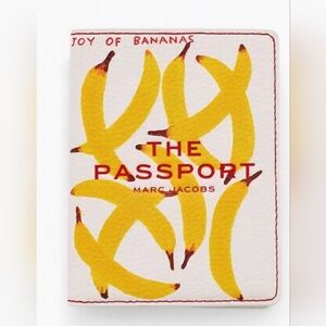 Marc Jacobs "The Passport" Banana Print Passport Cover